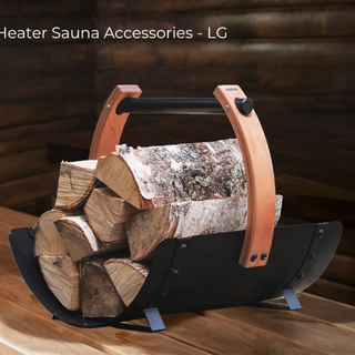 Harvia – Legend Firewood Basket 15″ x 19 3/4″ x 15 3/4″ h | Harvia