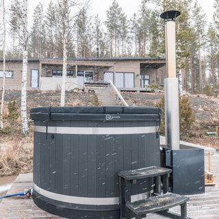 Serenity 4-Person Wood-Fired Hot Tub | Almost Heaven