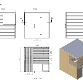 Heritage Lux Canin Indoor Sauna