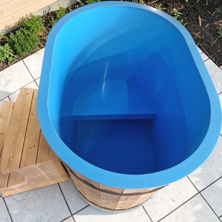 Laguna - Oval Cold Tub | Heritage Sauna®