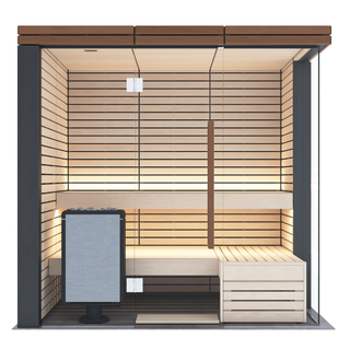 Harvia Lindea View Sauna Cabin - Small
