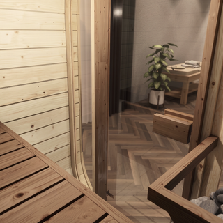 Lux Luce 1-2 Person Indoor Sauna | Heritage Sauna®