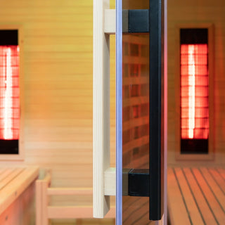 Heritage Lux IR Grand Pavilion Hybrid Outdoor Sauna