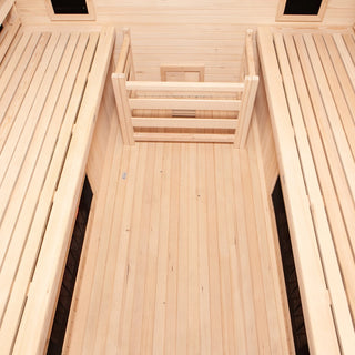 Heritage Lux IR Grand Pavilion Hybrid Outdoor Sauna