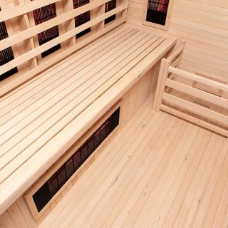 Heritage Lux IR Grand Pavilion Hybrid Outdoor Sauna