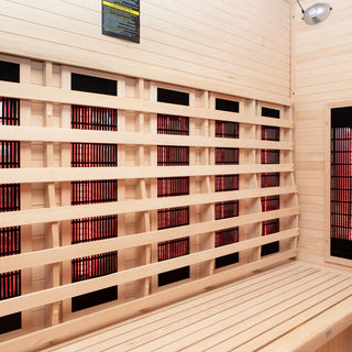 Heritage Lux IR Grand Pavilion Hybrid Outdoor Sauna