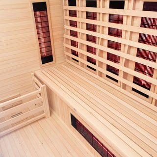 Heritage Lux IR Grand Pavilion Hybrid Outdoor Sauna