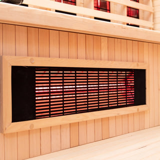 Heritage Lux IR Grand Pavilion Hybrid Outdoor Sauna