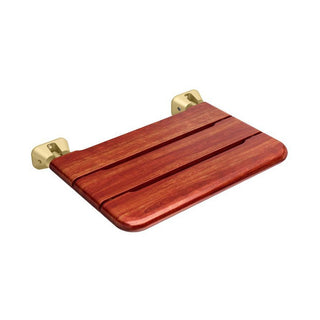 MrSteam MS 19.75 in. W. Wallseat - Satin Brass