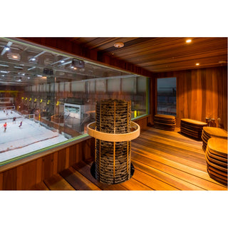 Custom Indoor Cedro Sauna™ The Smokies 5’x8’ cut to your precise dimensions