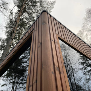 Mobile Sauna Trailer 6-8 Person — Lux Dolomiti Edition | Heritage Sauna®