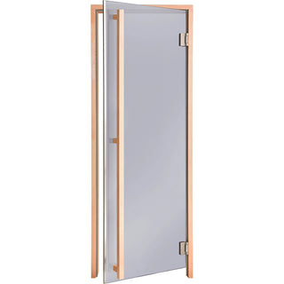 Deluxe Door - Alder with Gray Glass 24 1/2″ x 72 1/4″