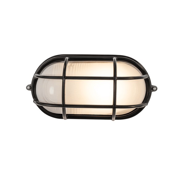 Nautical Style Sauna Light- Black | The Sauna Place