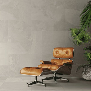 Net Zero Grey Matte Tile 12x24 | The Sauna Place