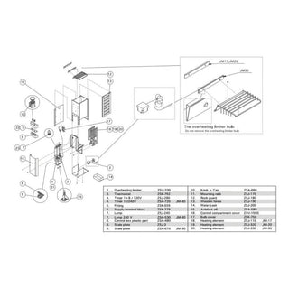 Part # FH156 Replacement Part | Finlandia / Harvia