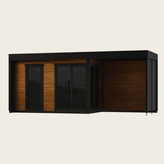 Patio L Plus 5-Person Outdoor Sauna | Leil Saunas