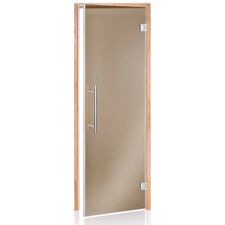Premium All Glass Door-Bronze