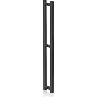 Deluxe Door - Black with Clear Glass 24 1/2″ x 80 1/8″