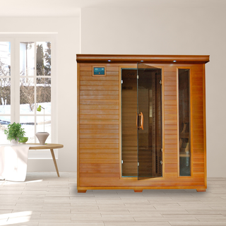HeatWave Great Bear 6 Person Cedar Infrared Sauna
