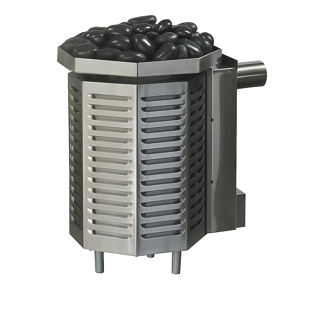 (Image placeholder) Sauna Explained: How Many BTUs Does Your Sauna Really Need? — gas sauna heater sizing diagram