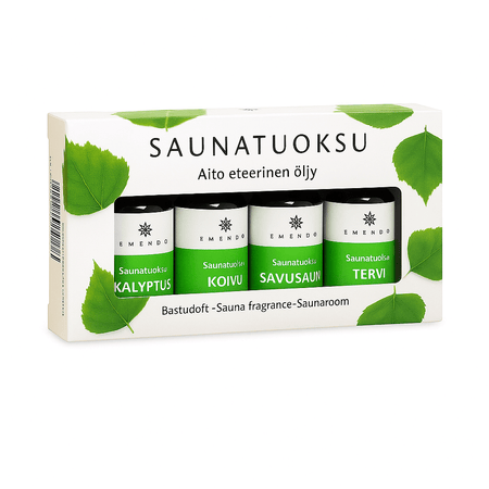 Smoke Tar Birch Eucalyptus Aromas 4-Pack 10ml | The Sauna Place