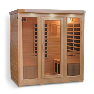 HeatWave Sonoma 4 Person Hemlock Carbon Infrared Sauna