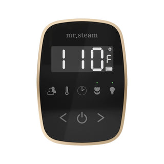 MrSteam TempoFlex Wireless Steam Shower Control with AromaSteam Steamhead