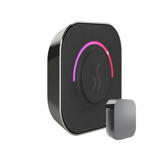 MrSteam TempoTouch Steam Shower Control and Steamhead - Brilliant Black