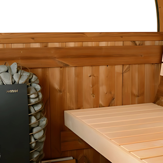Harvia Takoa 4-Person Barrel Sauna