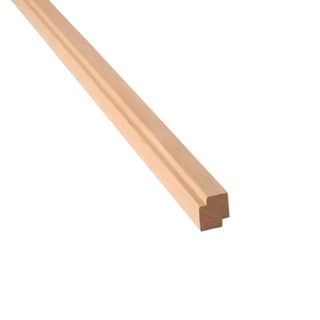 Alder Sl Sauna Wood - Moulding 1x1