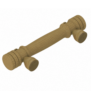 Rustic Cedar Door Handle (9'') | The Sauna Place