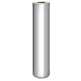Stainless Steel Chimney Extension 1M (39 5/8”) | Harvia