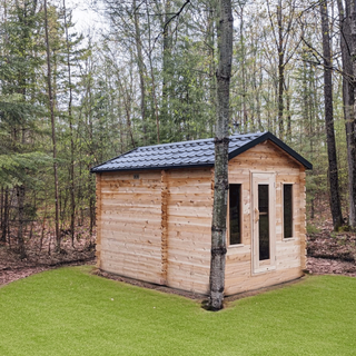 CT Georgian Cabin Outdoor Sauna with Changeroom| Dundalk
