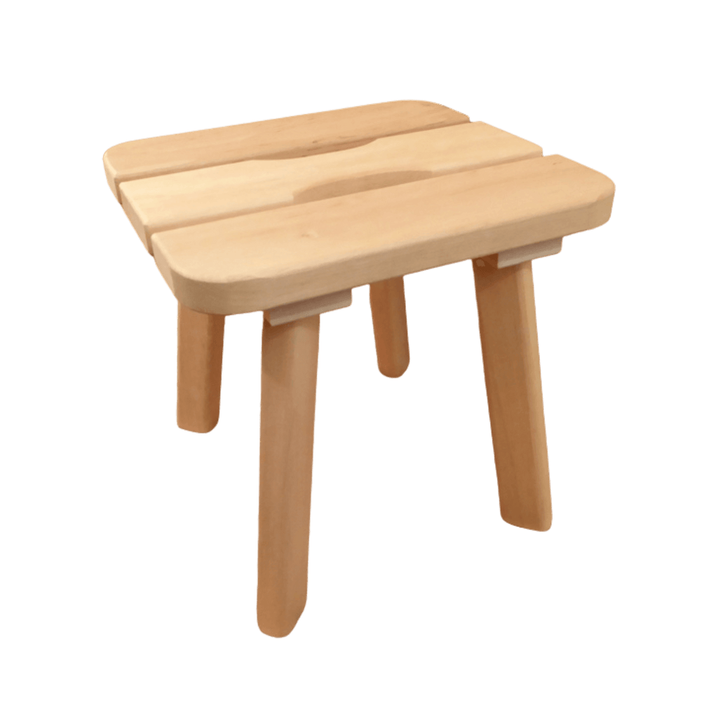 Wood Stool 11 3 4 X 12 1 2 X 12 High legs Unassembled The Sauna Wood stool 11 3 4 x 12 1 2 x 12 high legs unassembled the sauna