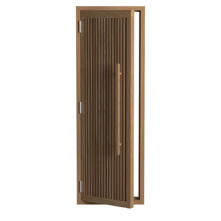 Wooden Striped Cedar Door – 24″ × 76″ L