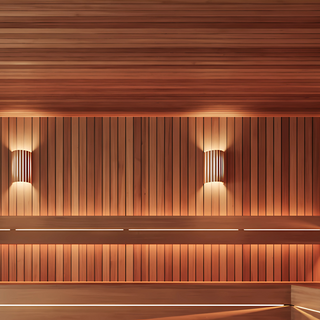Custom Indoor Cedro Sauna™ SMOKIES Vertical Wall Board Placement