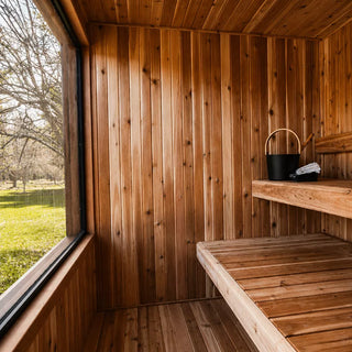 Astra Sauna Max with Enclosed Changeroom | Dundalk  Leisurecraft
