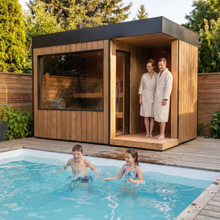 Astra Sauna Max with Integrated Shower | Dundalk  Leisurecraft