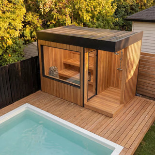 Astra Sauna Max with Integrated Shower | Dundalk  Leisurecraft