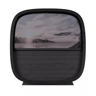 Leil Saunas Black Cube Outdoor Sauna