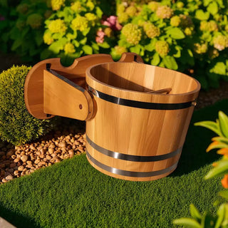 Heritage Waterfall Bucket 5.3 Gallon - Oak | Heritage