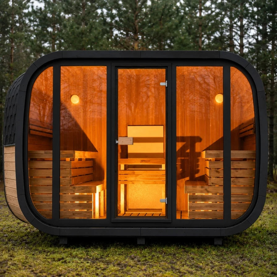 Heritage Sauna® The Family Bundle — Lux Halo Sauna Bundle