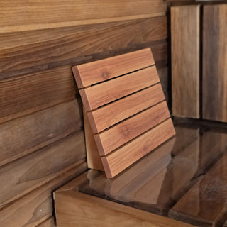Tapered Cedar Headrest/Backrest (19 3/4″ x 14 5/8″) | The Sauna Place