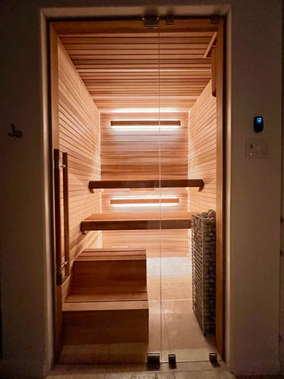 Clear Western Red Cedar Sauna Wood - Wall Paneling 1x3 T&G V4E