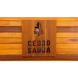 Cedro Sauna™ Personalised etching or engraving