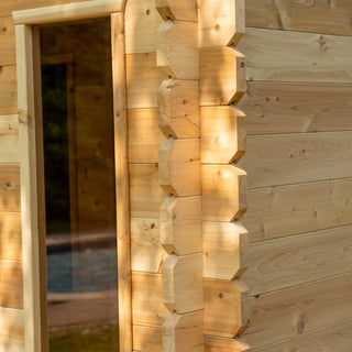 CT Georgian Cabin Outdoor Sauna with Changeroom| Dundalk
