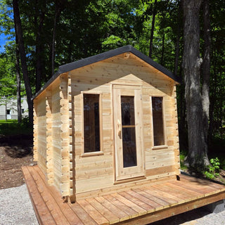 CT Georgian Cabin Outdoor Sauna with Changeroom| Dundalk