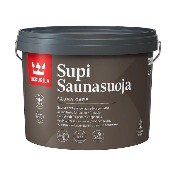 Supi Saunasuoja Sauna Finish 2.7 L | Tikkurila – The Sauna Place
