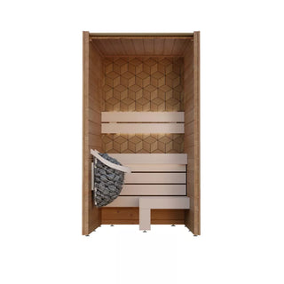 Como 1-120 Indoor Sauna 1-Person | Leil Saunas