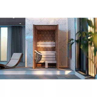 Como 1-120 Indoor Sauna 1-Person | Leil Saunas